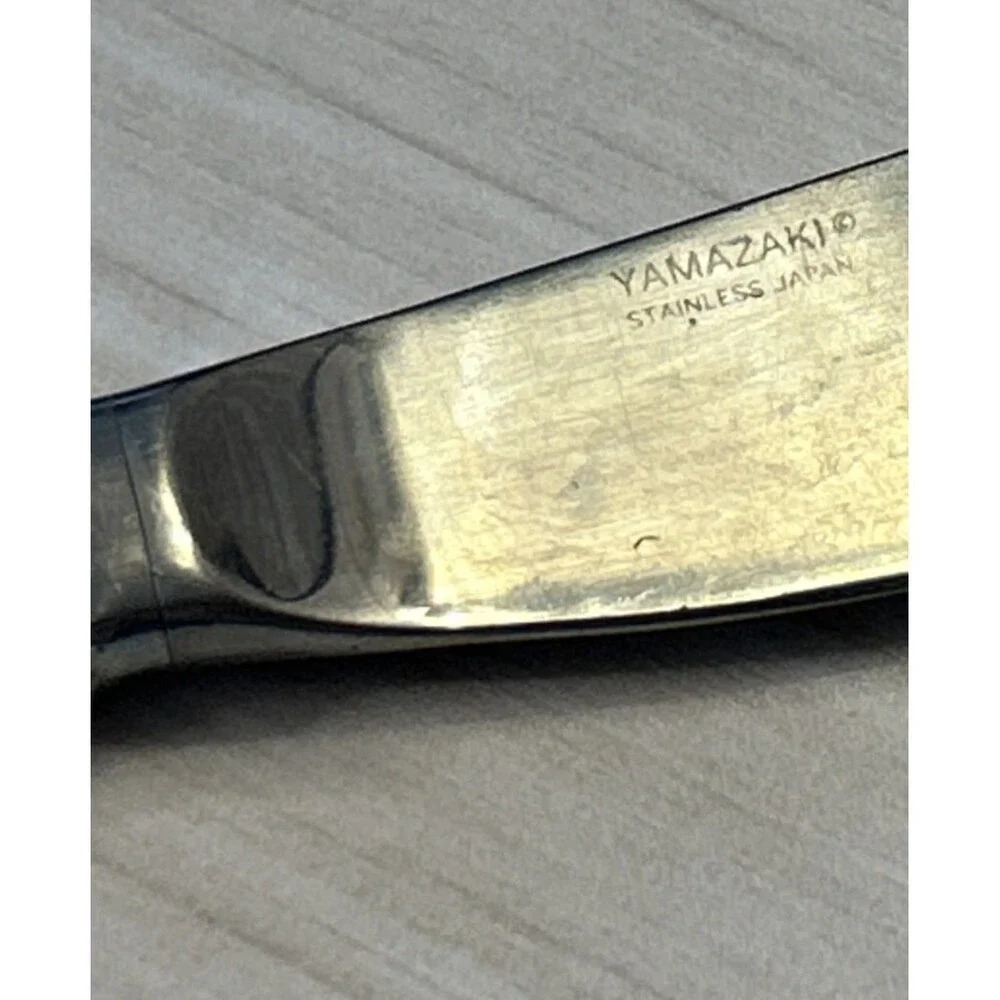 Yamazaki FLORIAN Knives 5 dinner & 1 butter 8/8 Stainless Steel Japan